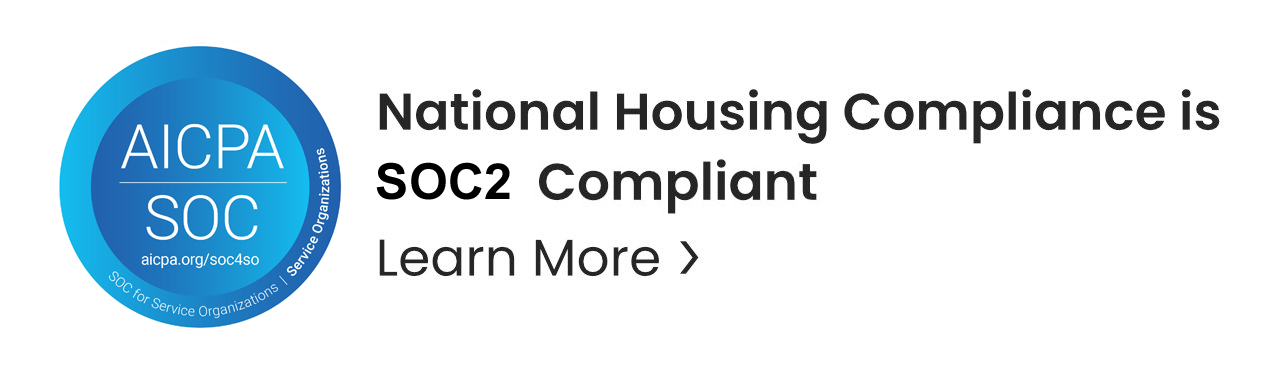 National Housing Compliance is SOC2 Compliant
